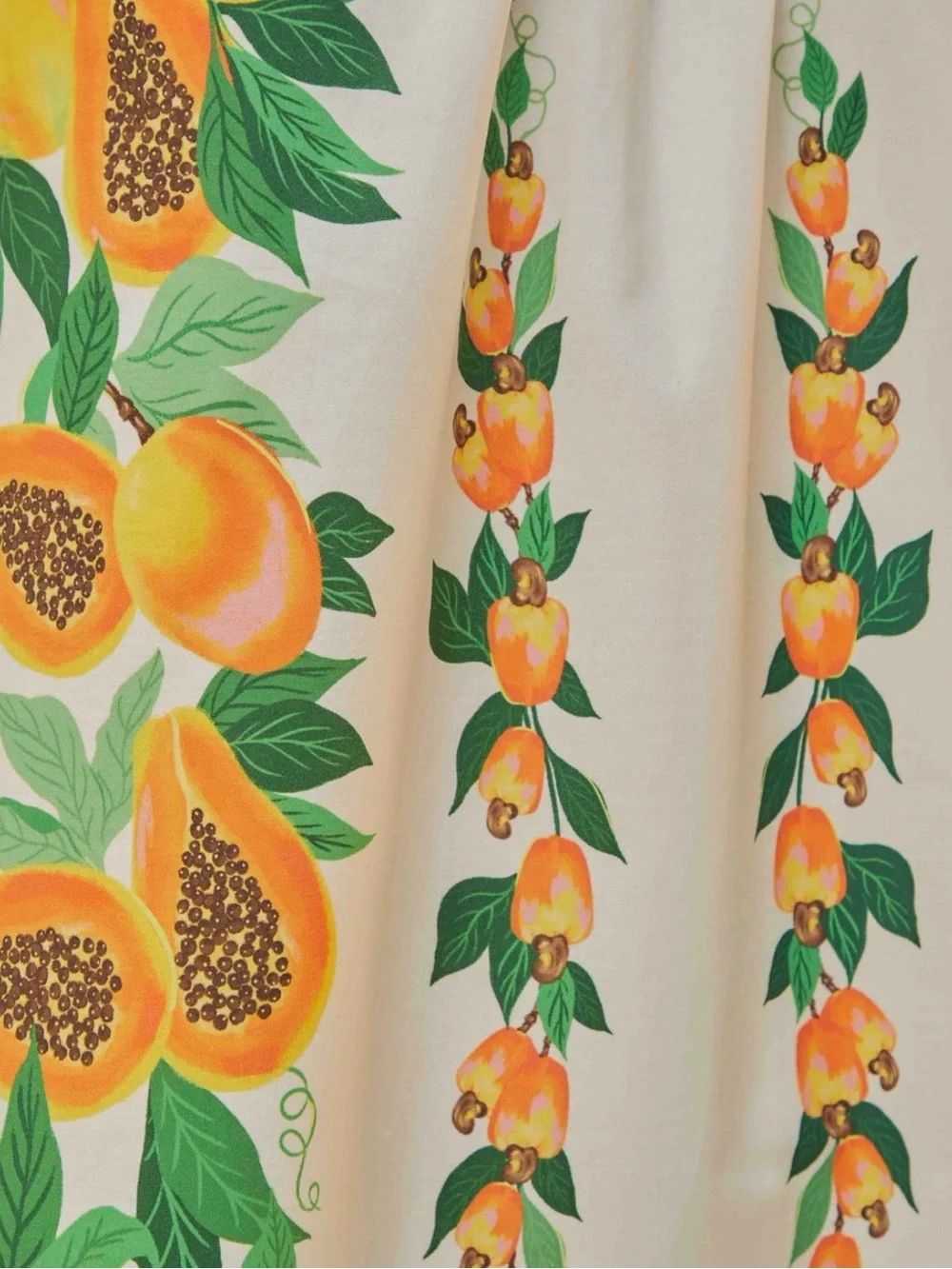 Papaya Salad Mini Dress